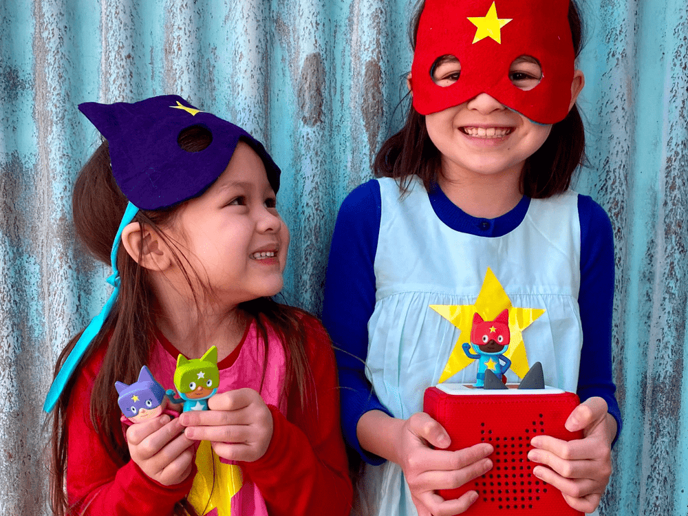 Blue & Red Superhero Creative-Tonie