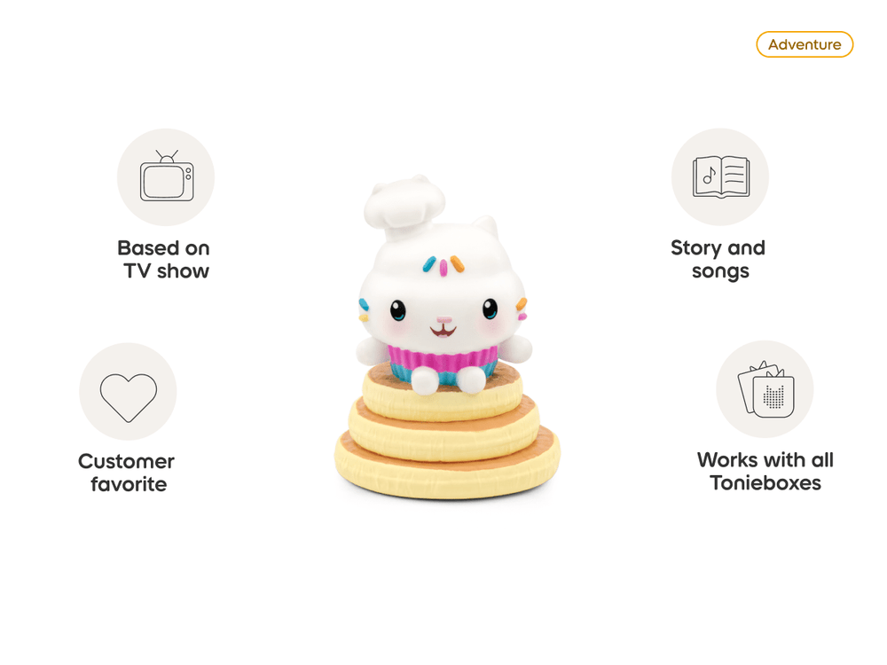 Gabby's Dollhouse: Cakey Cat Tonie