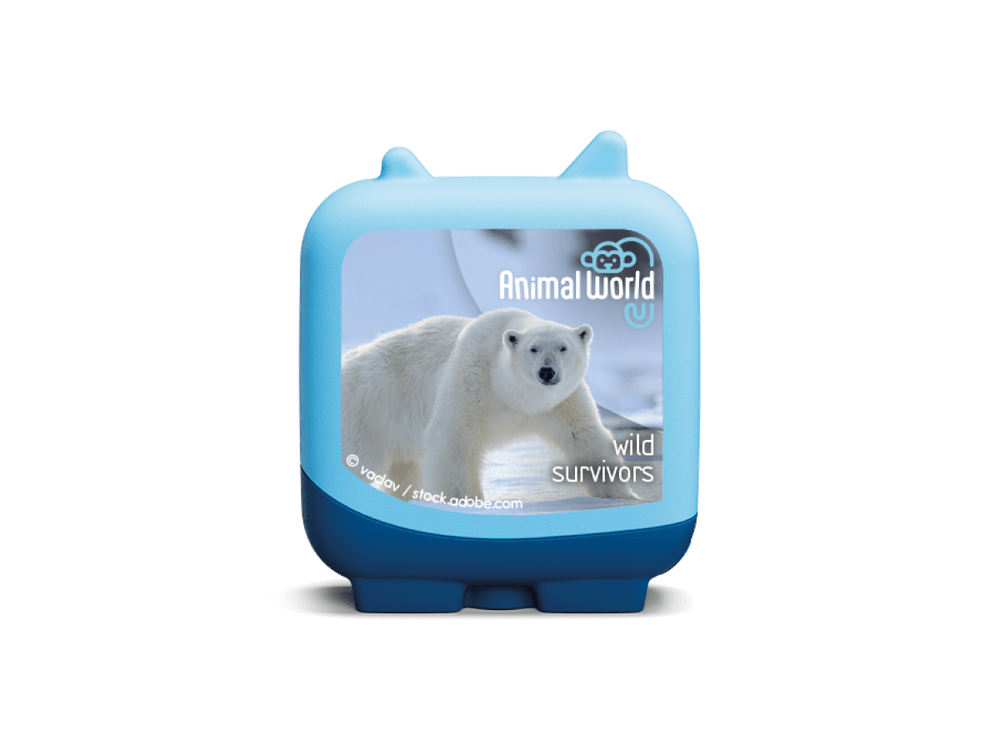 Animal World Wild Survivors Clever Tonies - 4 Pack