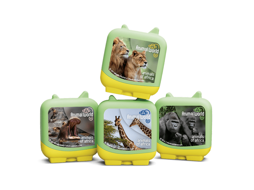 Animal World Animals of Africa Clever Tonies - 4 Pack