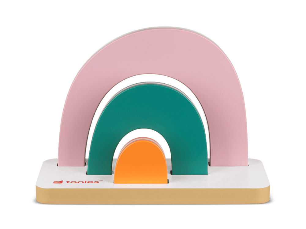 Mini Tabletop Shelf: Rainbow