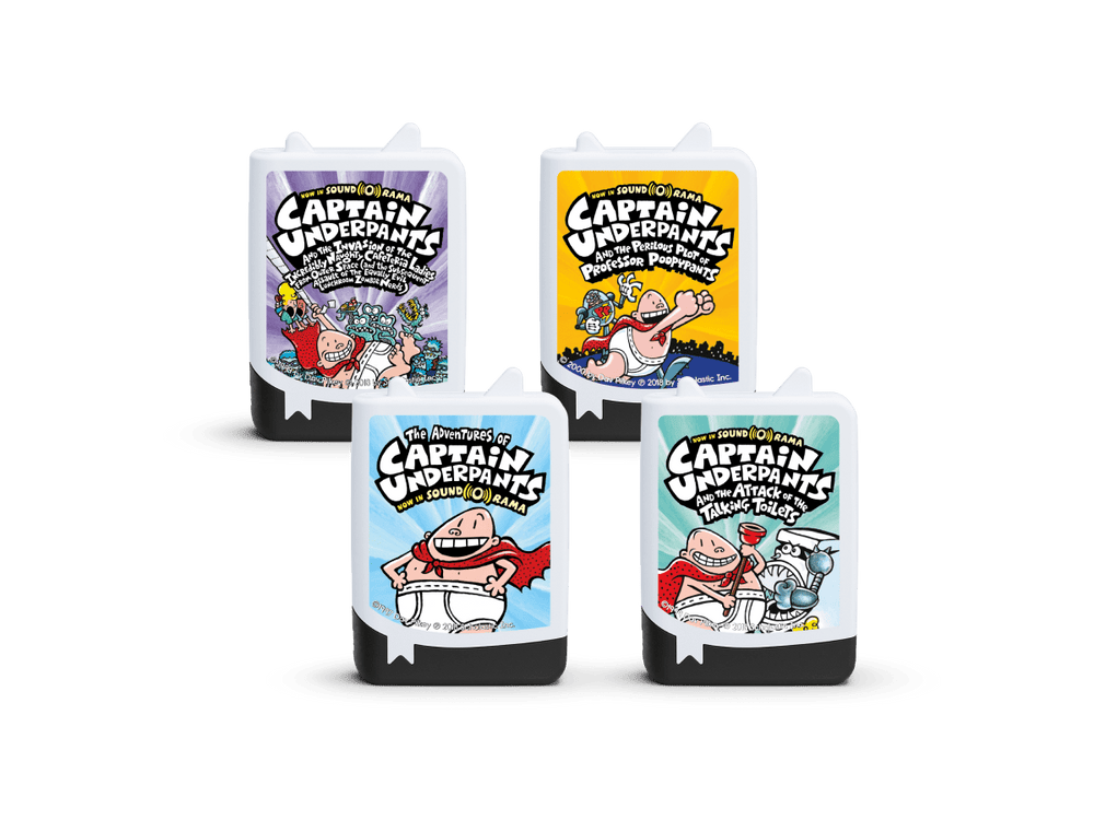 Captain Underpants Audiobook Tonies - 4 Pack