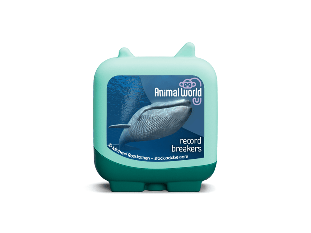 Animal World Cheetah and Blue Whale Clever Tonies - 2 Pack