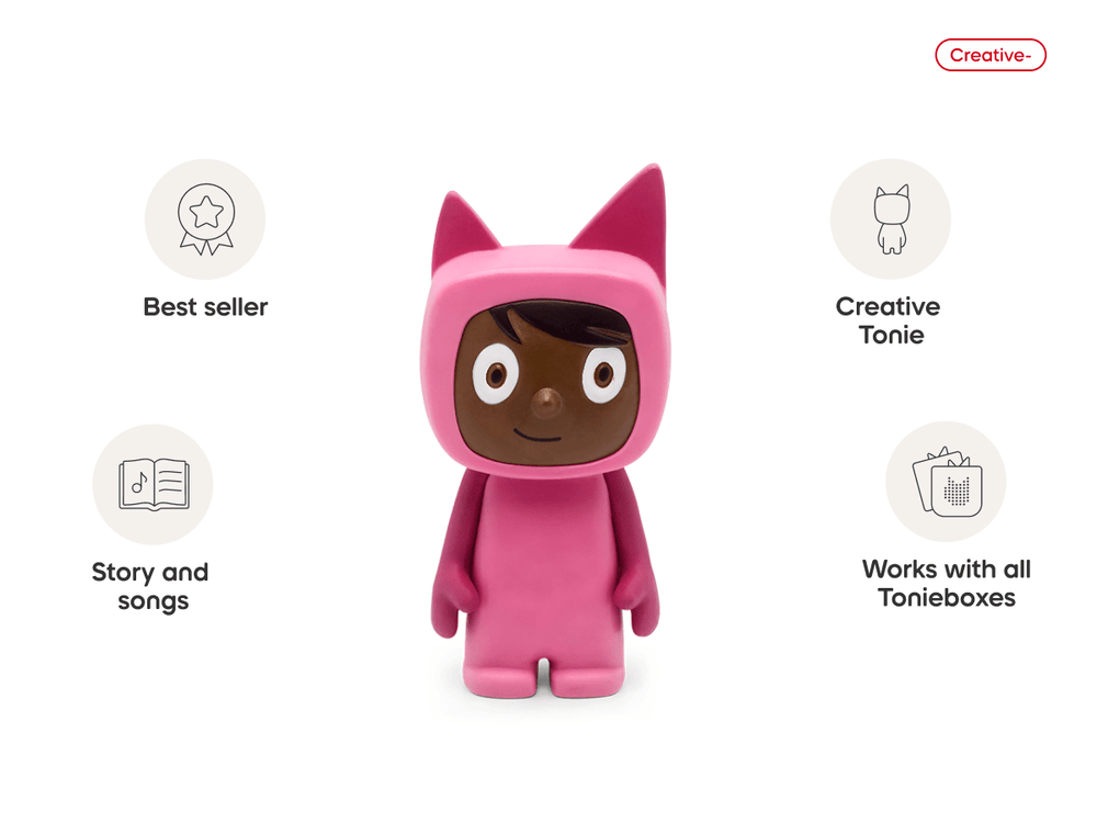 Pink with Dark Hue Creative-Tonie