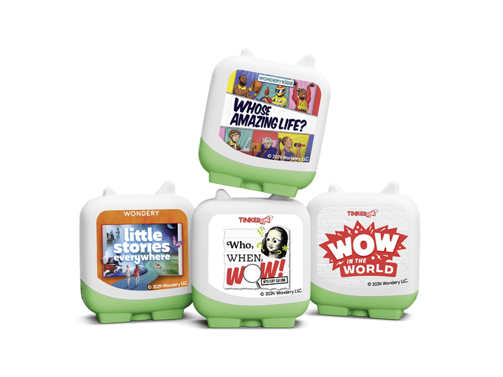 Wondery Kids Clever Tonies - 4 Pack
