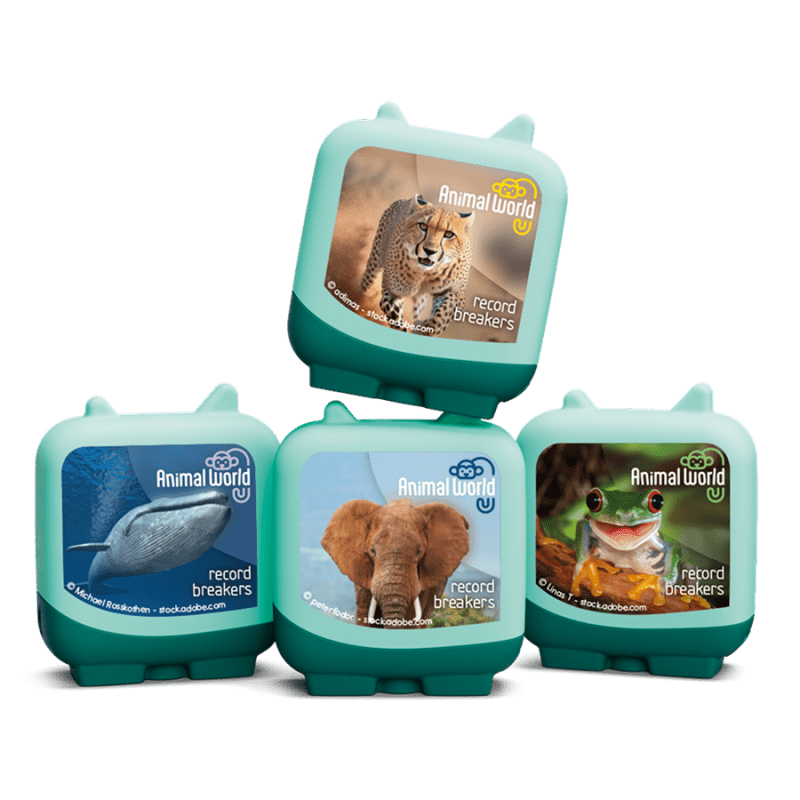 Animal World Record Breakers Clever Tonies - 4 Pack