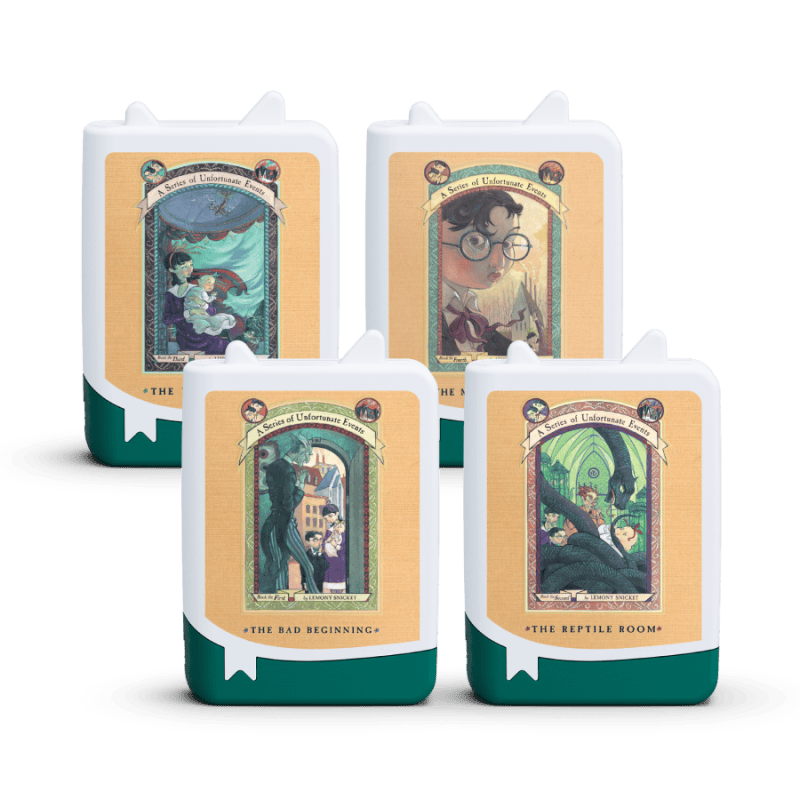 A Series of Unfortunate Events Audiobook Tonies - 4 Pack