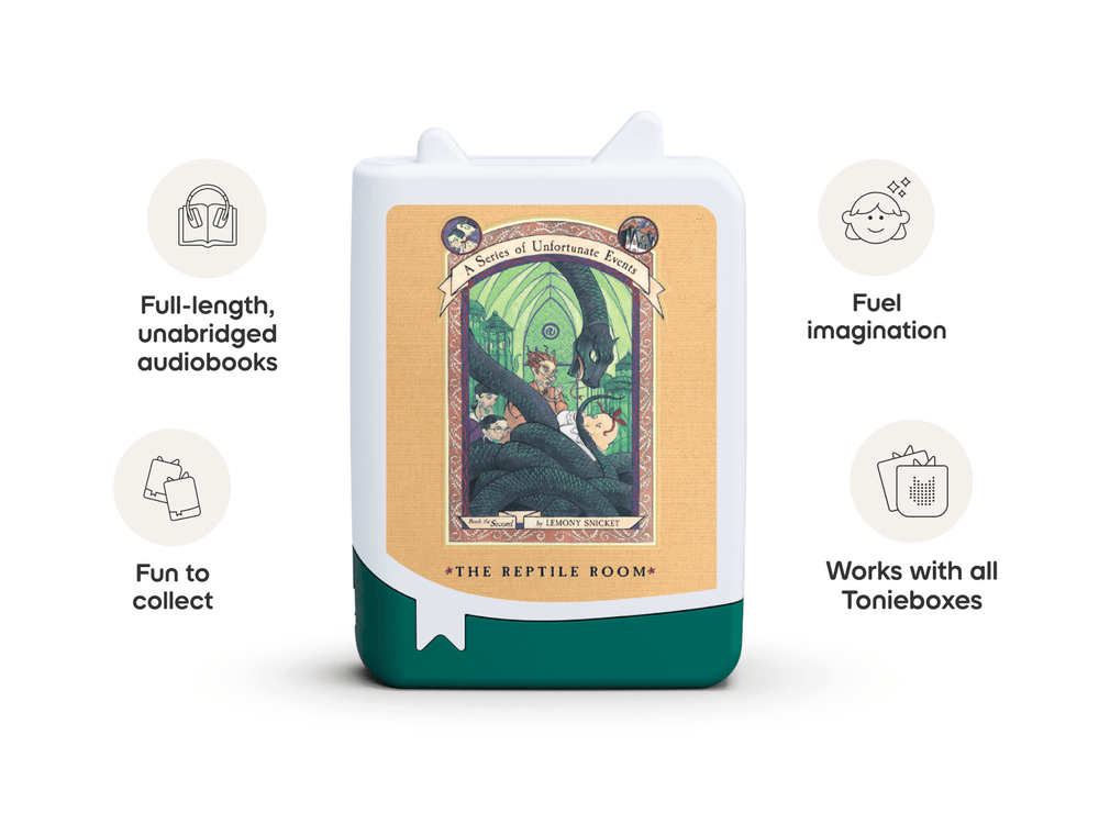 A Series of Unfortunate Events Audiobook Tonies - 4 Pack