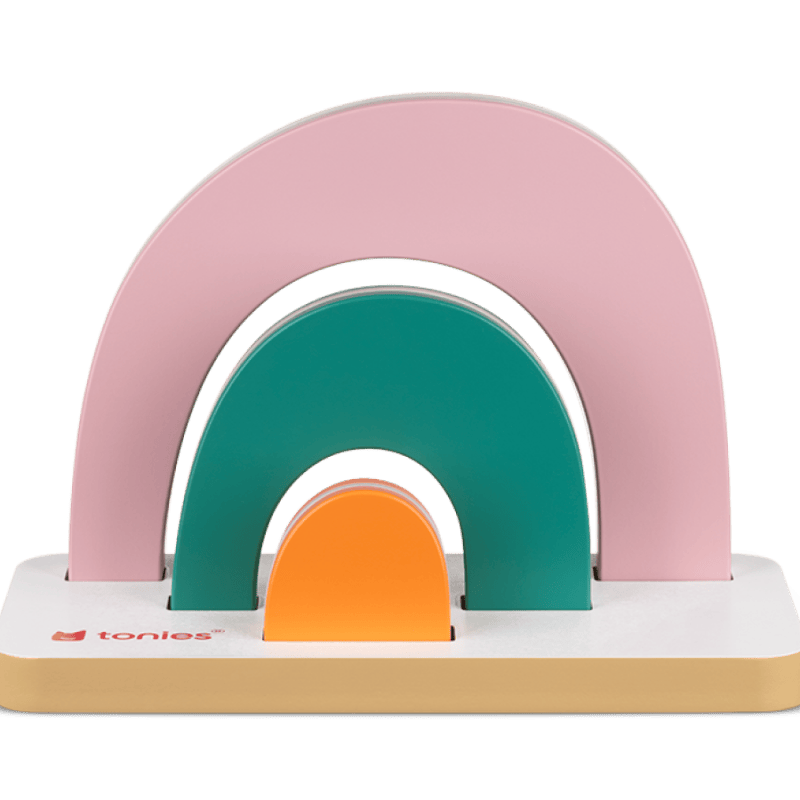 Mini Tabletop Shelf: Rainbow